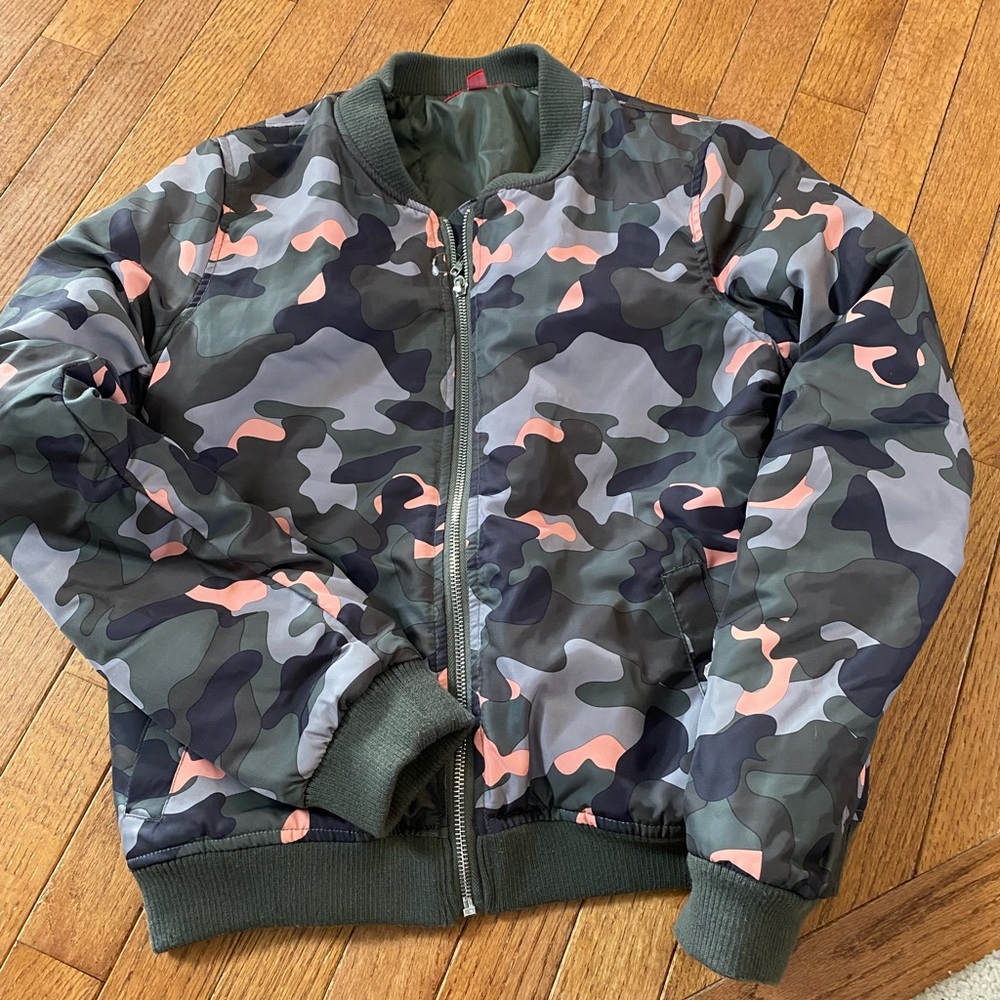Guess Camo Bomber Jacket